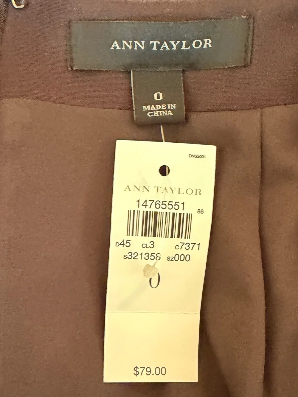 Ann Taylor Black Classic Tailored Pencil Skirt 0